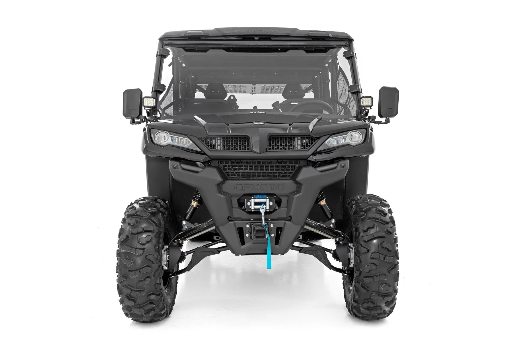 Rough Country - LED Light Kit - Cage Mount - 2" Chrome Pair - Wide Angle - CFMOTO UFORCE 1000 - Image 4
