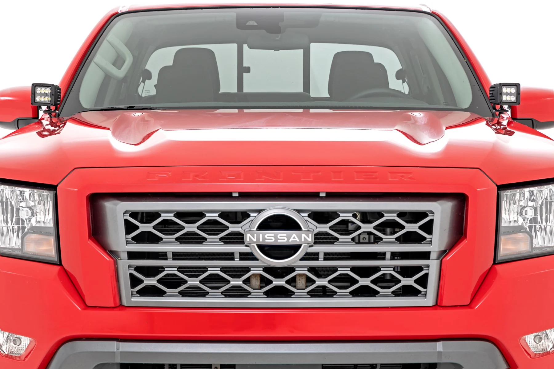 Rough Country - LED Light Kit - Ditch Mount - 2" Black Pair - Flood - Nissan Frontier (22-25) - Image 4