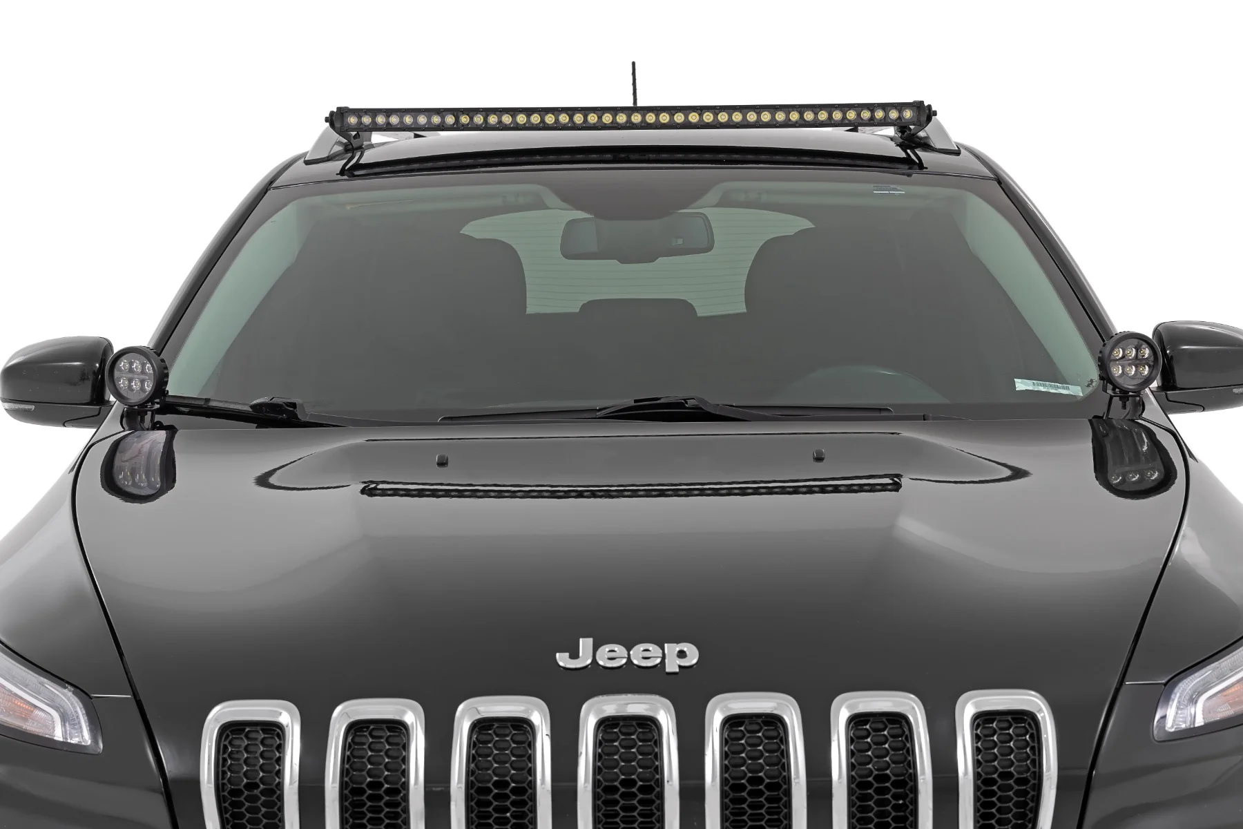 Rough Country - LED Light Kit - Ditch Mount - 2" Spectrum Pair - Spot - Jeep Cherokee KL (14-21) - Image 3