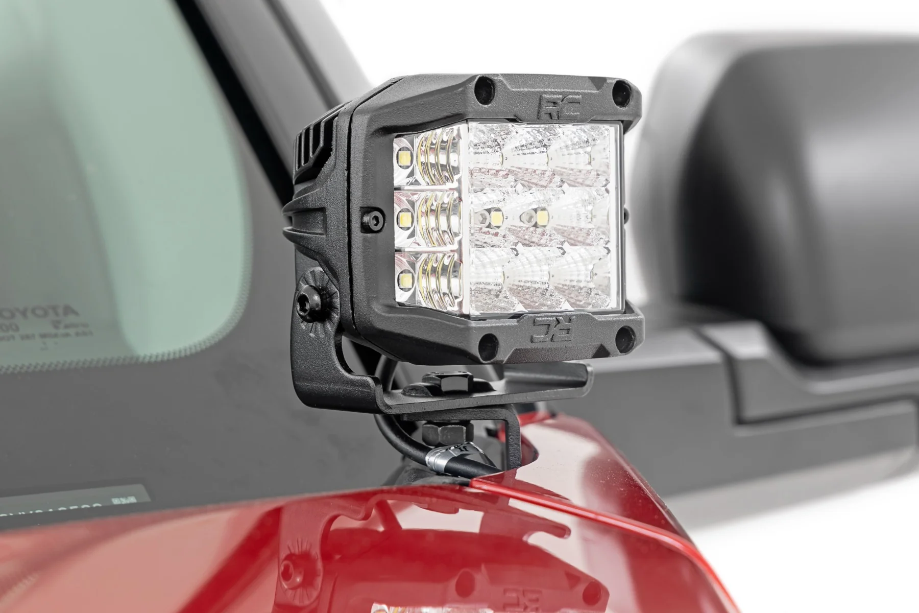 Rough Country - LED Light Kit - Ditch Mount - 3" OSRAM - Wide - Toyota Tundra 2WD/4WD (22-25) - Image 8