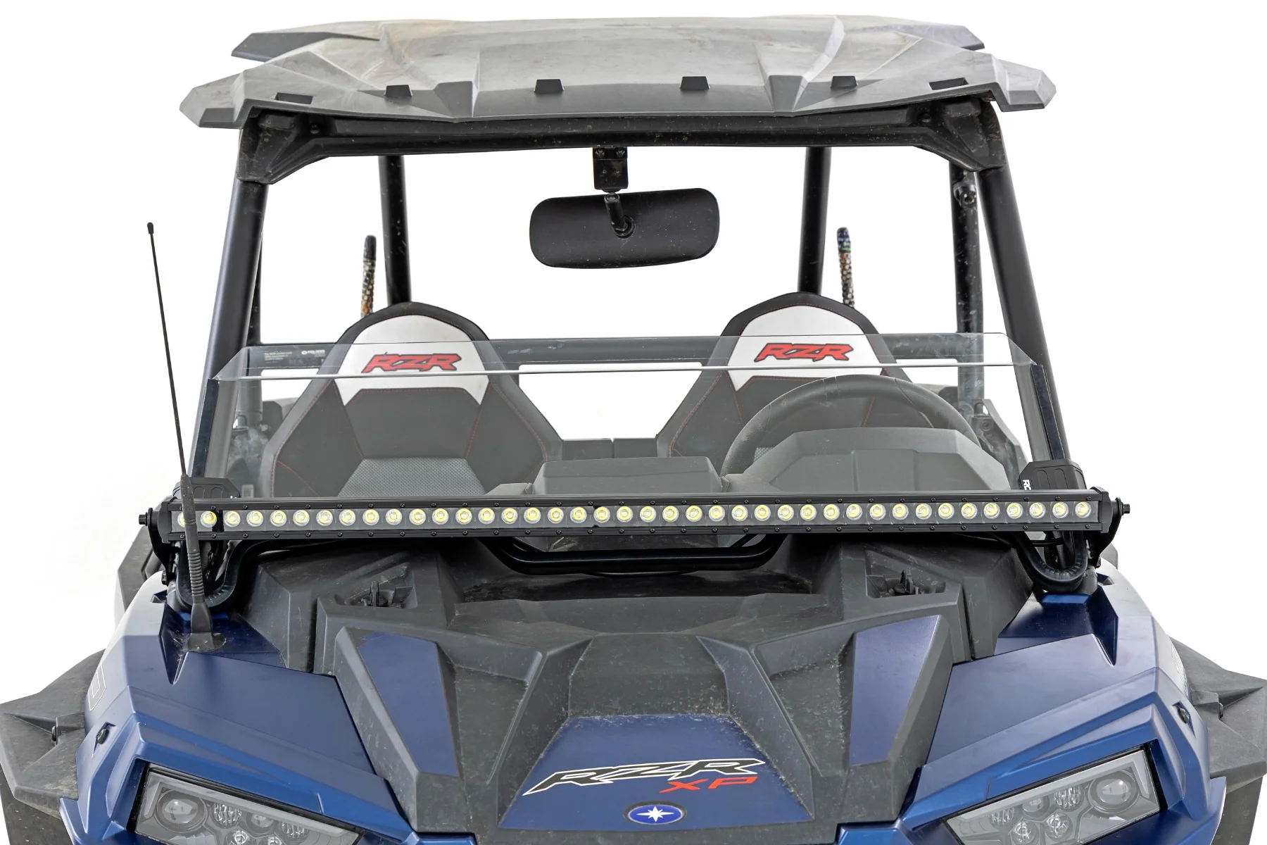 Rough Country - LED Light Kit - Front Mount - 40" Black Single Row - Polaris RZR XP 1000 - Image 7