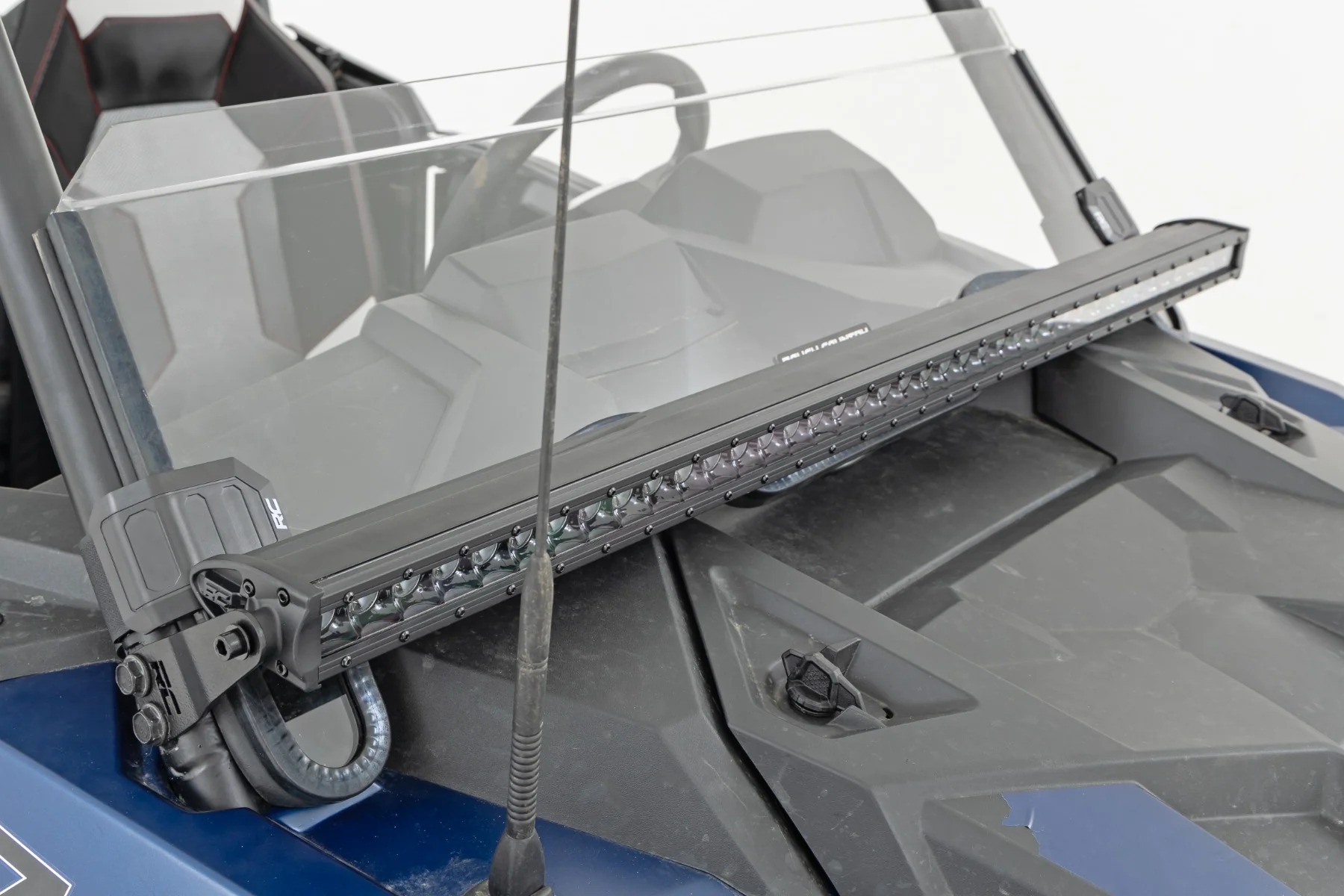 Rough Country - LED Light Kit - Front Mount - 40" Black Single Row - Polaris RZR XP 1000 - Image 9