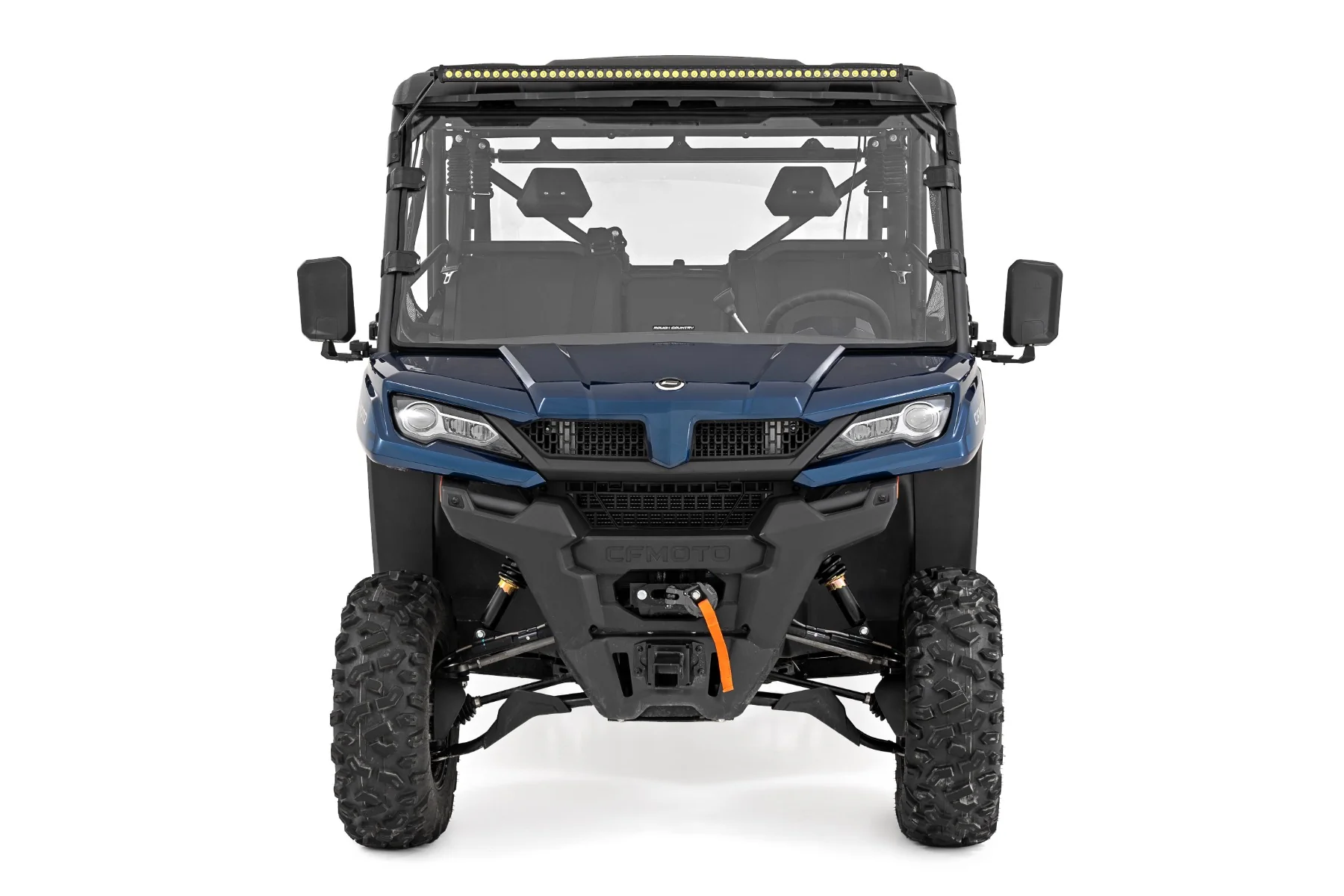 Rough Country - LED Light Kit - Front Mount - 50" Black Single Row - CFMOTO UFORCE 1000 - Image 4