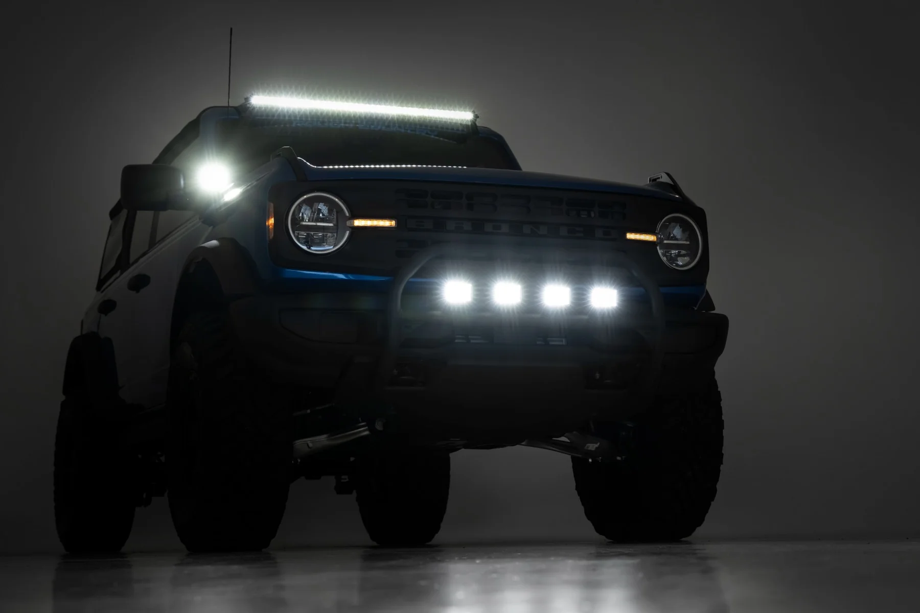 Rough Country - LED Light Kit - Upper Windshield - 40" Spectrum Single Row - Ford Bronco (21-25) - Image 5