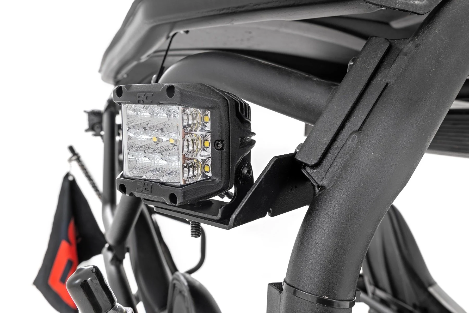 Rough Country - LED Light - Rear Mount - 2" Black Pair - Spot - Kawasaki Teryx 4 1000/Teryx 800 - Image 3