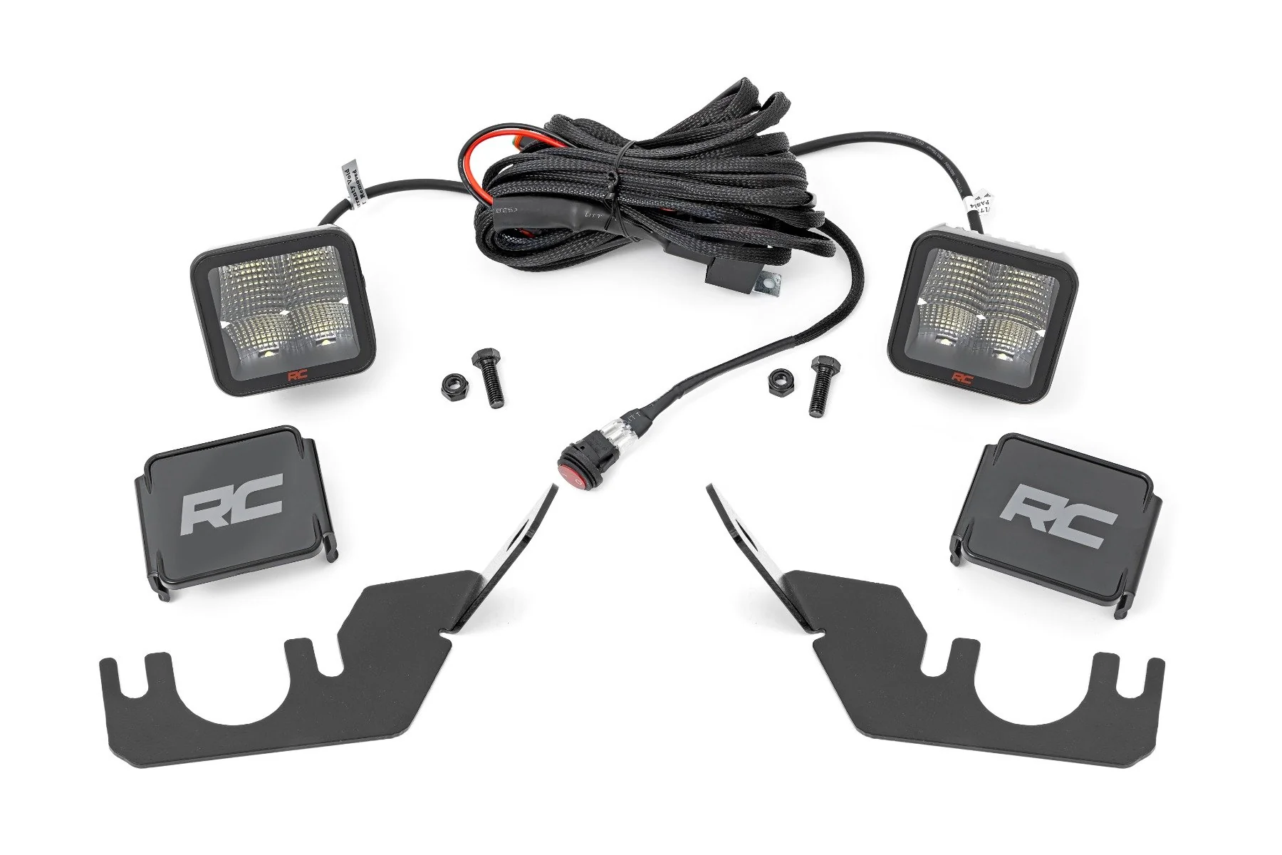 Rough Country - LED Light - Rear Mount - 2" Spectrum Pair - Kawasaki Teryx 1000/Teryx4 800