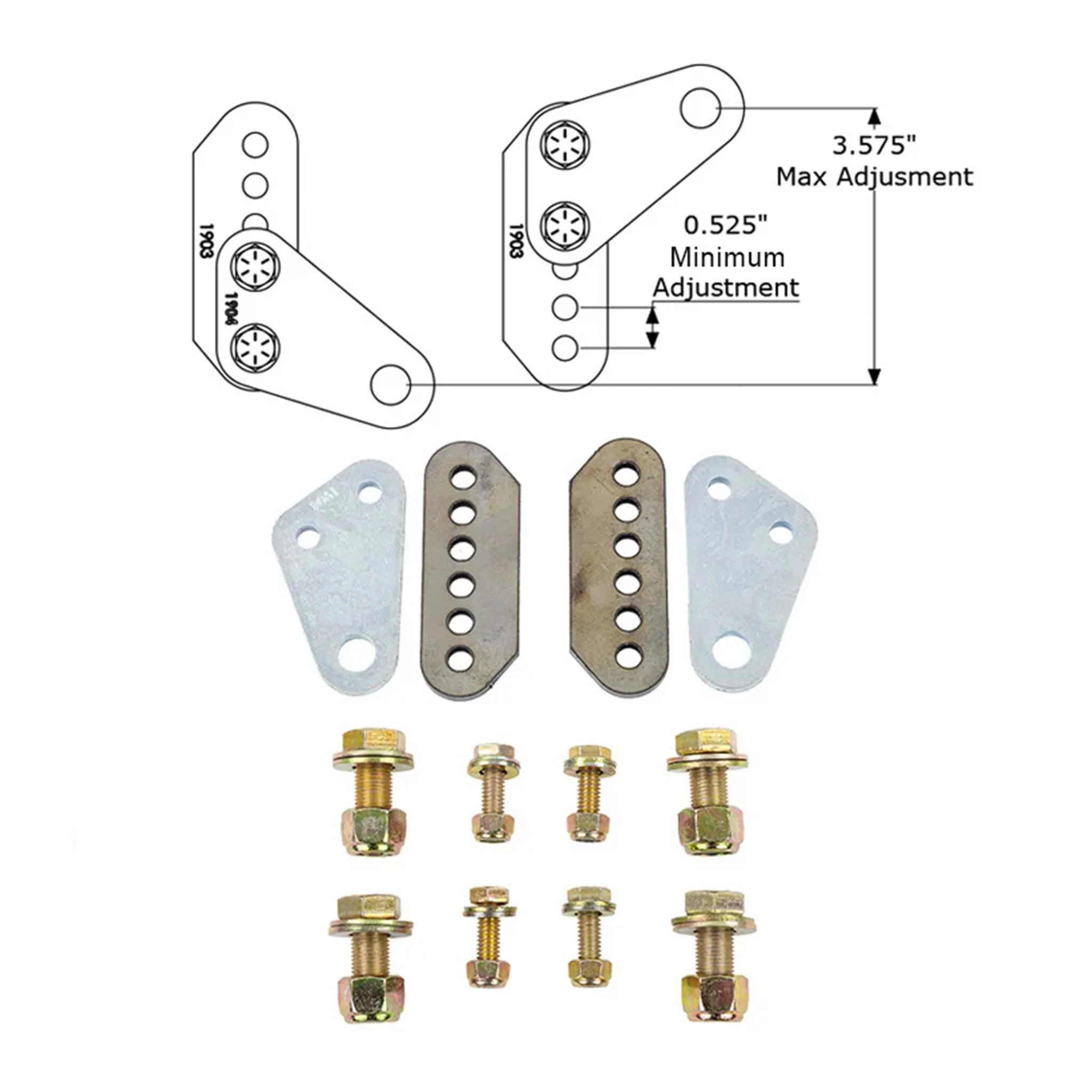 Limit Strap Mounting Kit - Image 3