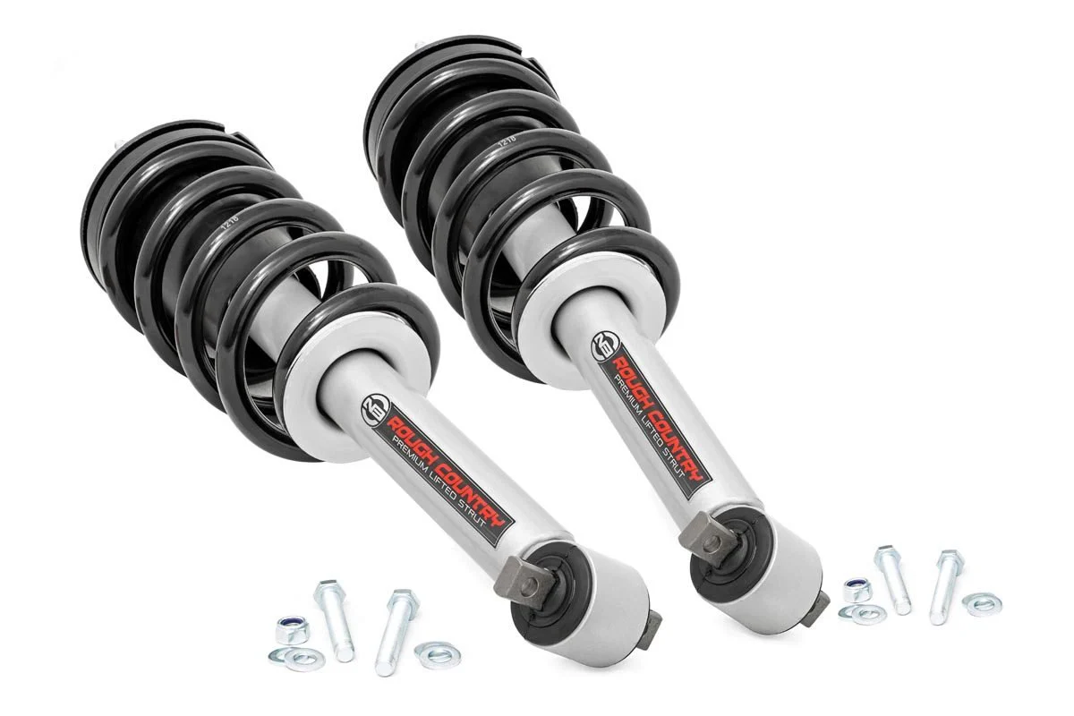 Rough Country - Loaded Strut Pair - 3.5 Inch Lift - Chevy/GMC 1500 (14-18 & Classic) - Image 4