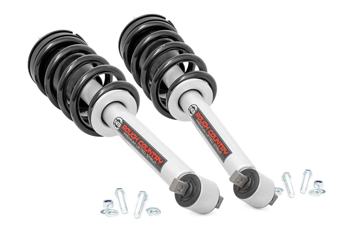 Rough Country - Loaded Strut Pair - 6 Inch - Chevy Silverado 1500 2WD/4WD (2019-2025 & Classic) - Image 2