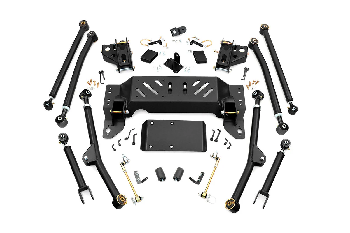 Rough Country - Long Arm Upgrade Kit - 4 Inch Lift - Jeep Grand Cherokee ZJ 4WD (1993-1998)