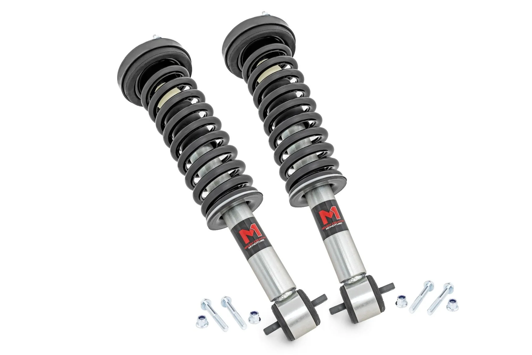 Rough Country - M1 Adjustable Leveling Struts - 0-2" - Ford F-150 4WD (2014-2025)