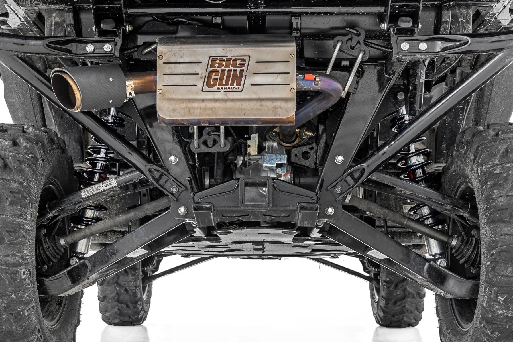 Rough Country - M1 Rear Coil Over Shocks - Ride Height Adjust - Honda Pioneer 1000 - Image 4