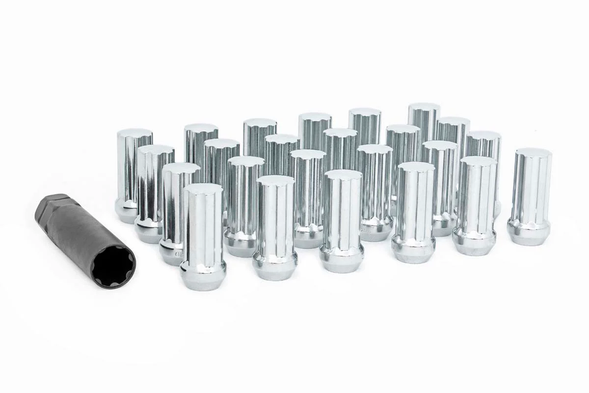 Rough Country - M14 x 2.0 Lug Nut Set of 32 - Chrome