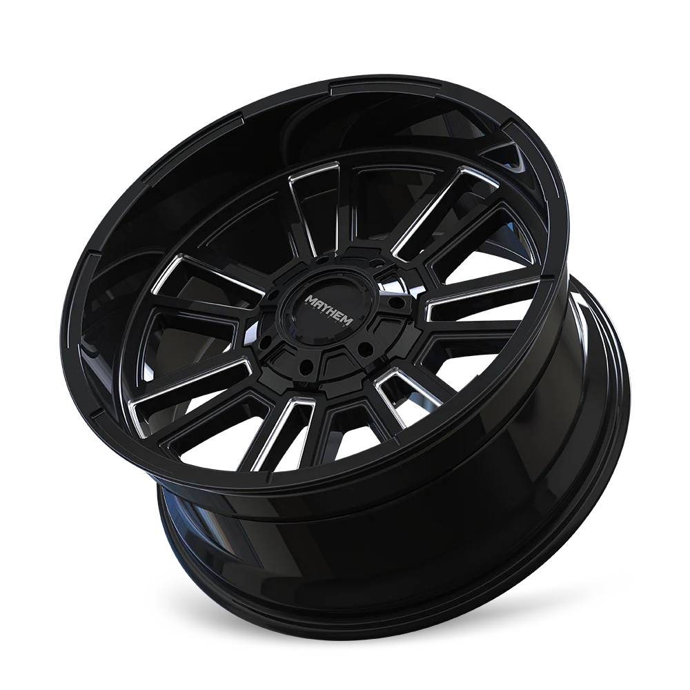 Mayhem - MAYHEM APOLLO 8115 GLOSS BLACK MILLED 20-9 8-170 0MM 125.2MM - Image 6