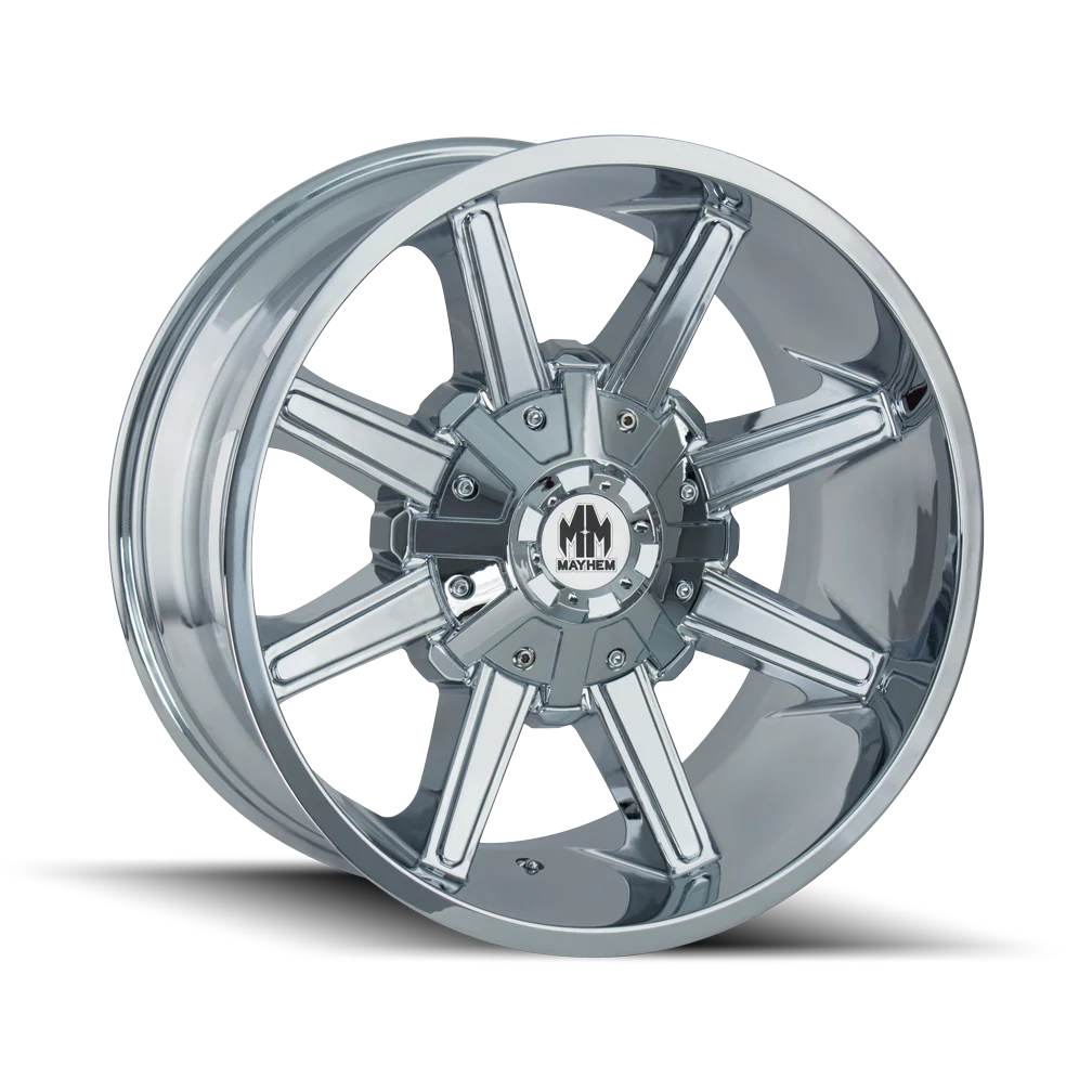 Mayhem - MAYHEM ARSENAL 8104 CHROME 20X10 8-180 -19MM 124.1MM - Image 4