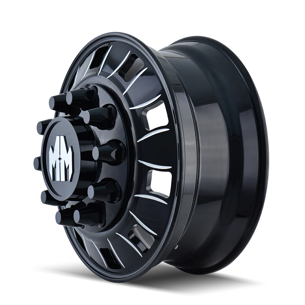 Mayhem - MAYHEM BIGRIG 8180 INNER MATTE BLACK 22.5X8.25 10-285.75 169MM 220.1MM - Image 2