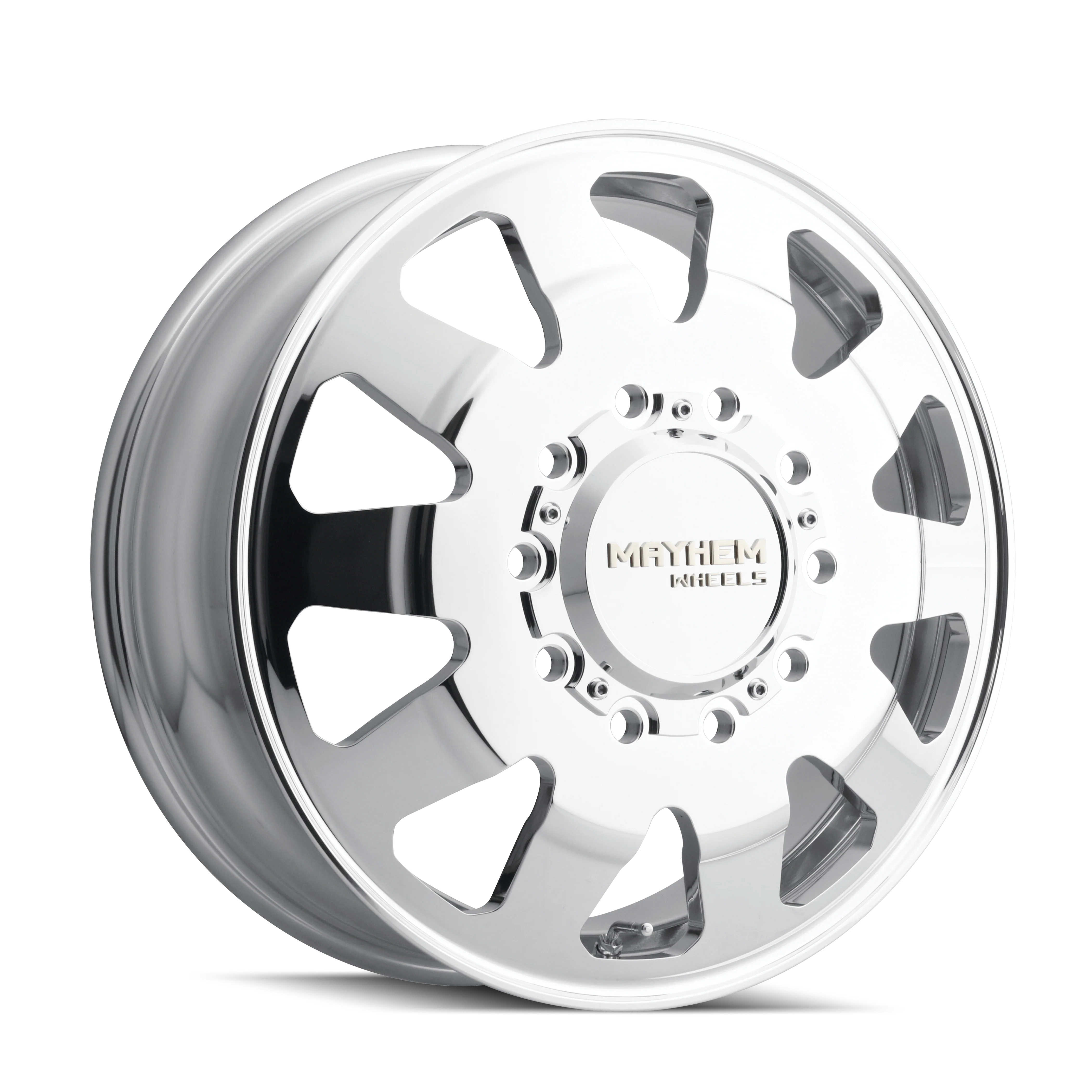 Mayhem - MAYHEM CHALLENGER 8181 FORGED POLISH 22X8.25 10-285 169MM 220.1MM