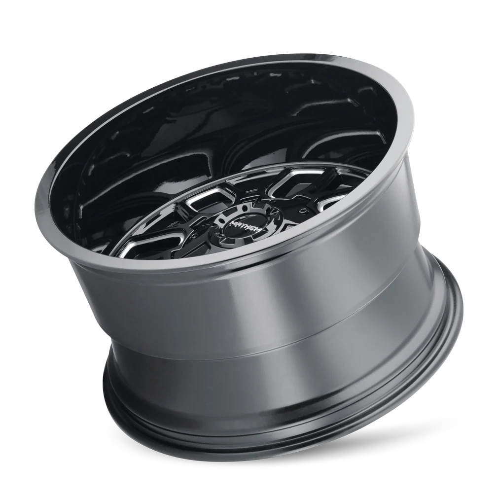 Mayhem - MAYHEM COGENT 8107 GLOSS BLACK MILLED 20X10 8-170 -19MM 125.2MM - Image 3