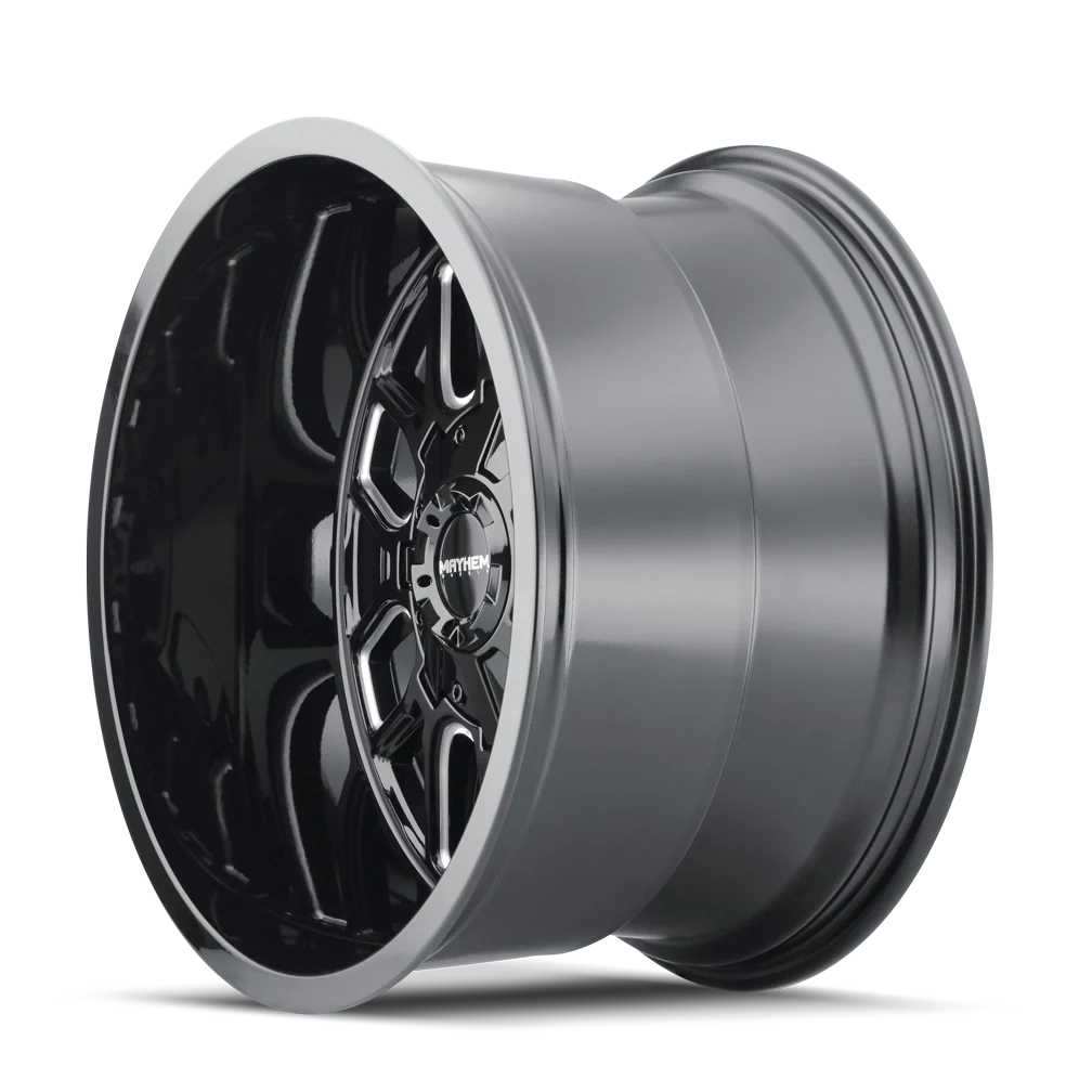 Mayhem - MAYHEM COGENT 8107 GLOSS BLACK MILLED 20X9 6-135/6-139.7 13MM 106MM - Image 5