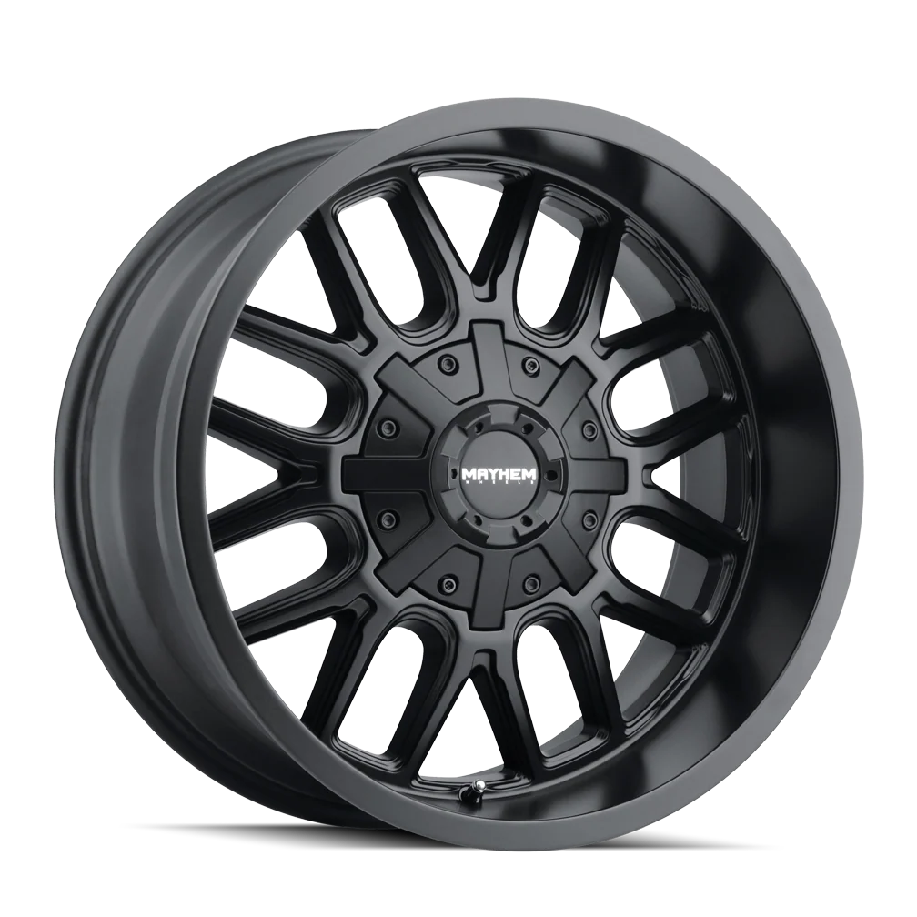 Mayhem - MAYHEM COGENT 8107 MATTE BLACK 20X9 6-135/6-139.7 18MM 106MM