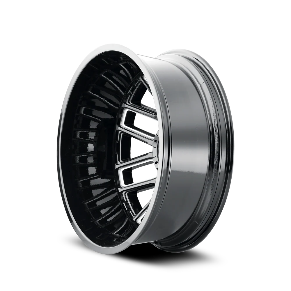 Mayhem - MAYHEM COGENT DUALLY (8107) GLOSS BLACK MILLED 22X8.25 REAR 8-210 -192MM 154.2MM - Image 4