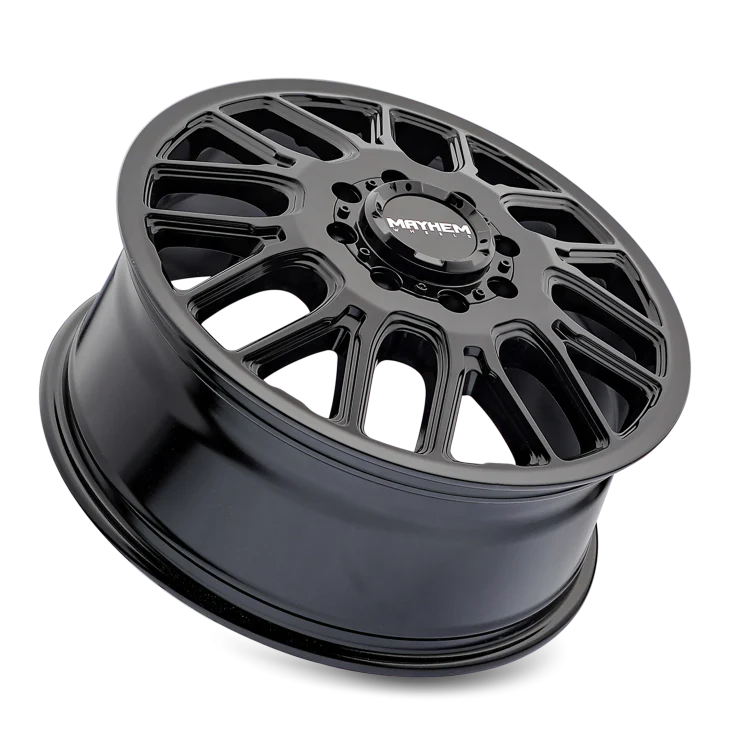 Mayhem - MAYHEM COGENT DUALLY 8107D GLOSS BLACK 20X8.25 8-165.1 115MM 121.3MM - Image 4