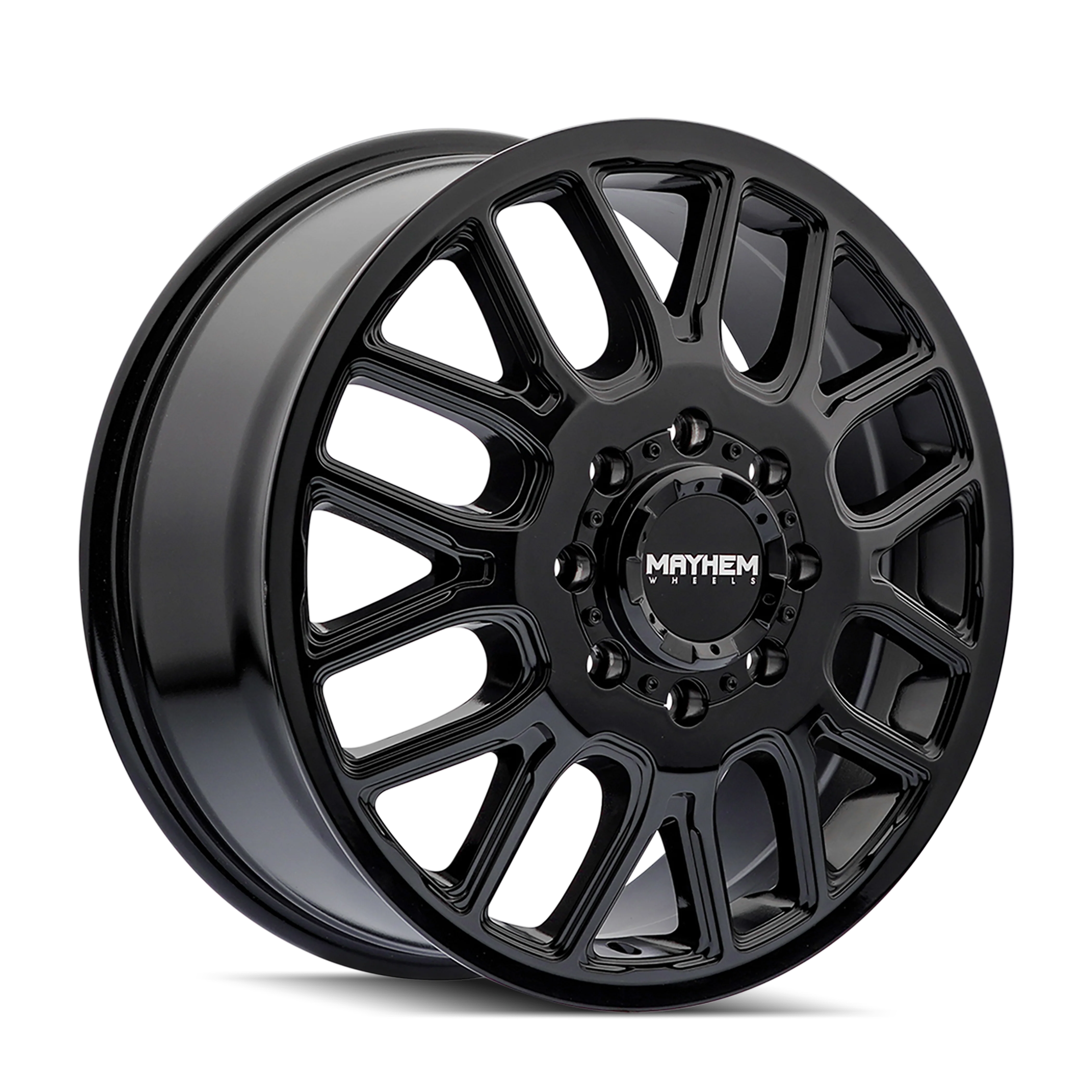 Mayhem - MAYHEM COGENT DUALLY 8107D GLOSS BLACK 20X8.25 8-200 115MM 142MM - Image 4