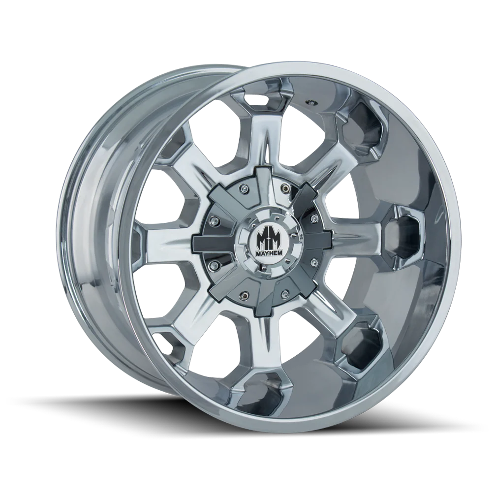 Mayhem - MAYHEM COMBAT 8105 CHROME 20X9 8-165.1/8-170 18MM 130.8MM - Image 4