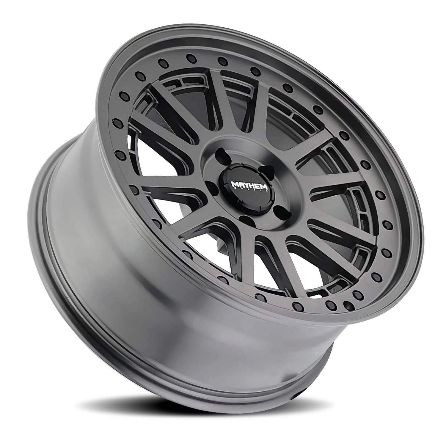 Mayhem - MAYHEM COMPASS 8305 MATTE GUNMETAL W/ BLK BOLT 20X9 6-135 18MM 87.1MM - Image 5