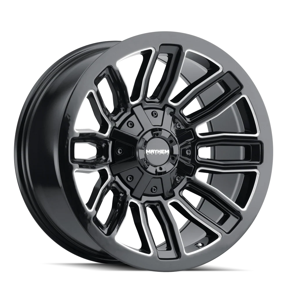 Mayhem - MAYHEM DECOY 8108 GLOSS BLACK MILLED 20X9 6-135/6-139.7 0MM 106MM - Image 4