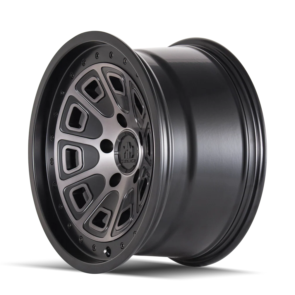 Mayhem - MAYHEM FLAT IRON 8301 MATTE BLACK W/ DARK TINT 17X9 6-120 -12MM 66.9MM - Image 2