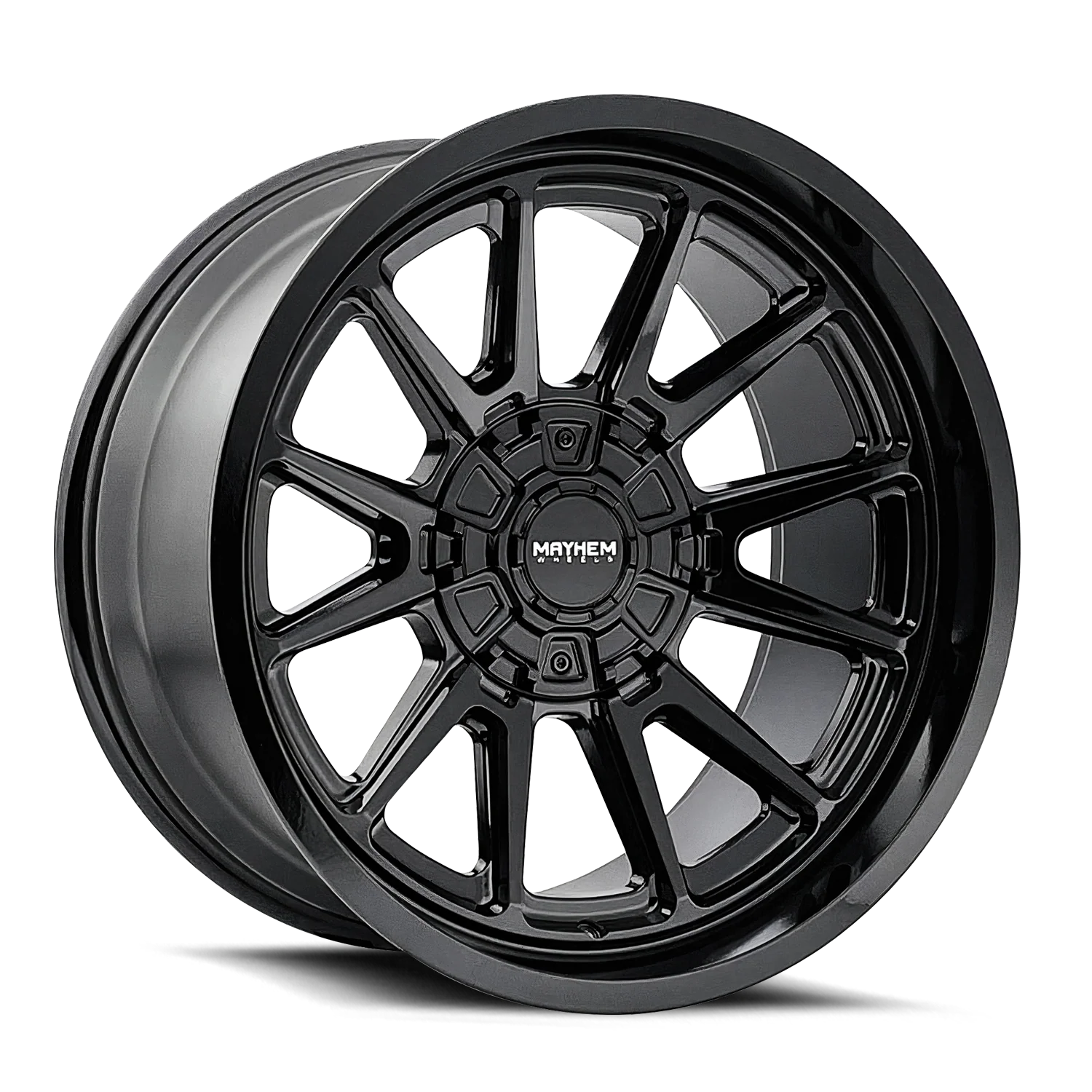 Mayhem - MAYHEM INTREPID 8116 GLOSS BLACK 20X9 8-180 0MM 124.1MM - Image 4