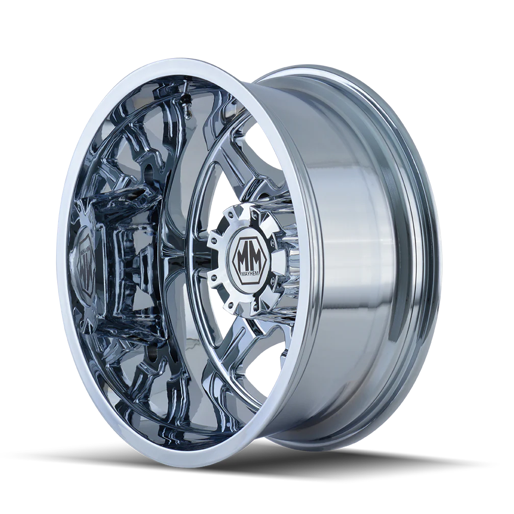 Mayhem - MAYHEM MONSTIR 8101 REAR CHROME 17X6.5 8-210 -140MM 154.2MM - Image 5