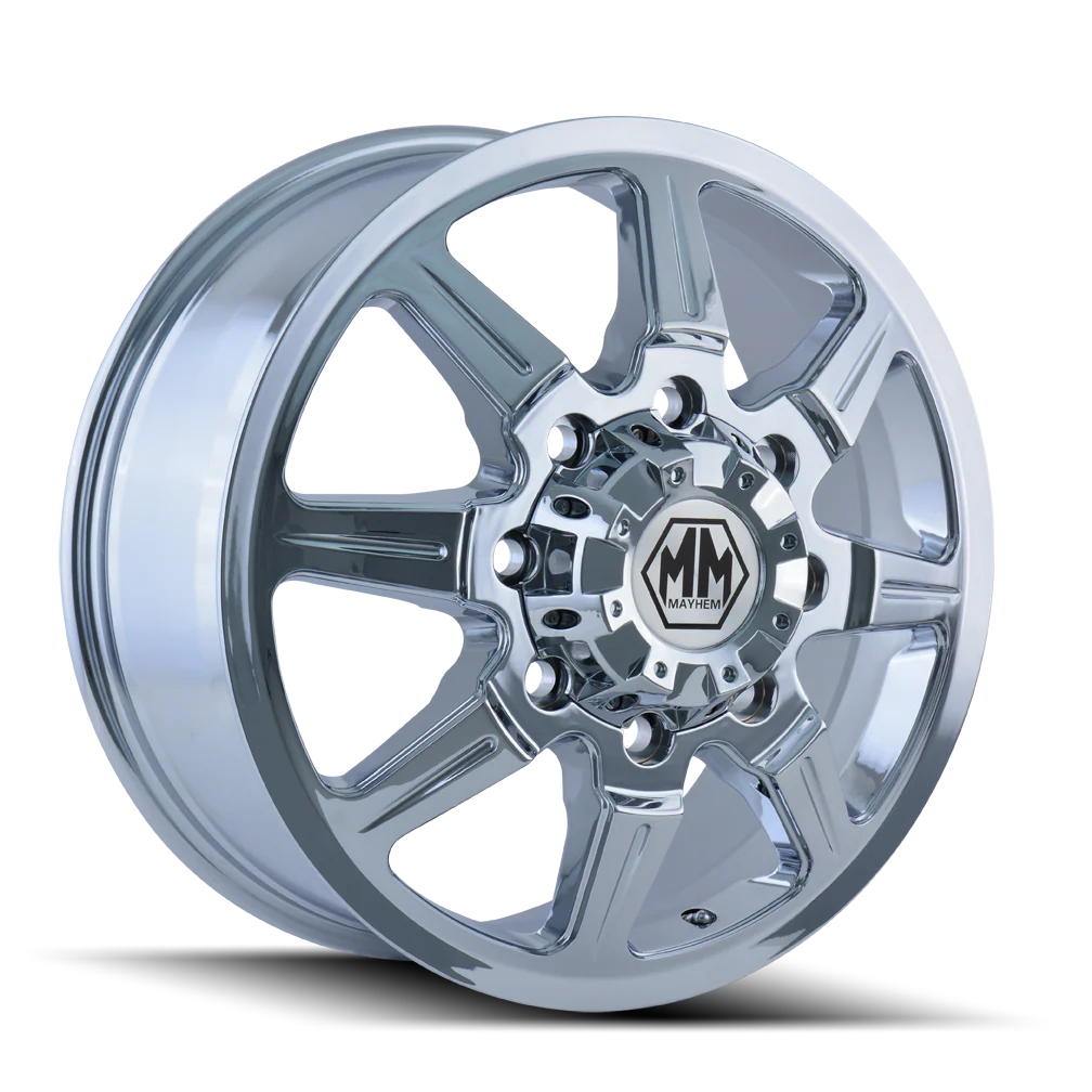 Mayhem - MAYHEM MONSTIR 8101 REAR CHROME 22X8.25 8-210 -160MM 154.2MM