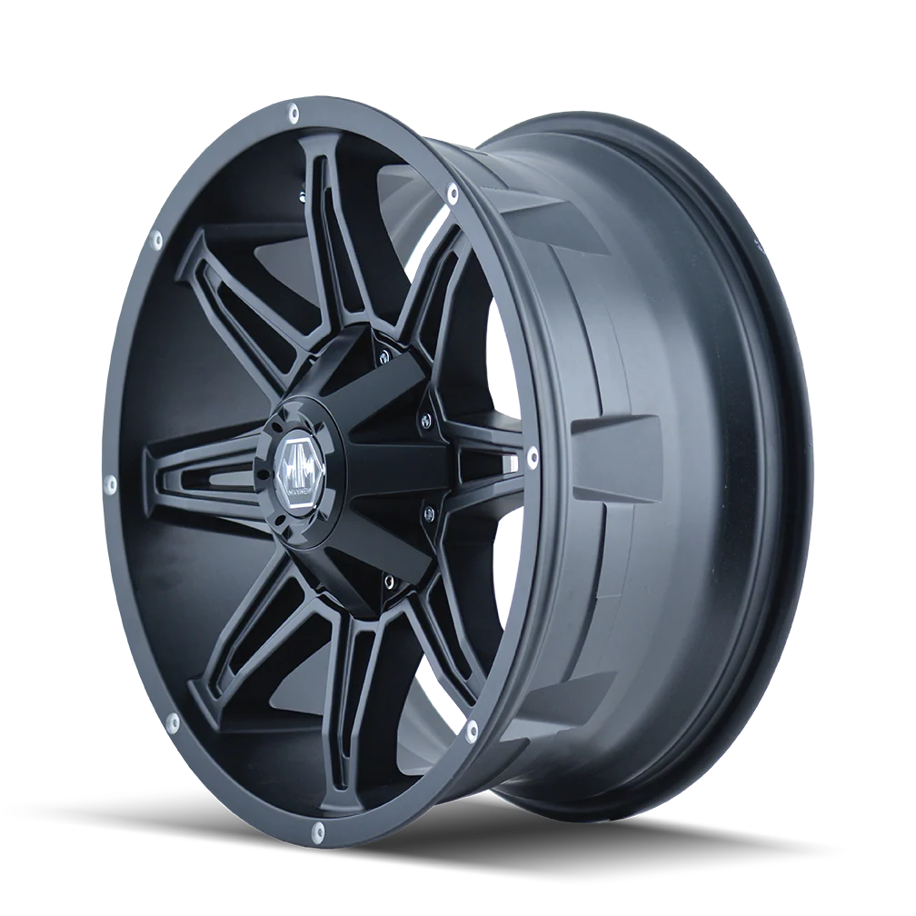 Mayhem - MAYHEM RAMPAGE 8090 MATTE BLACK 18X9 8-180 18MM 124.1MM - Image 2