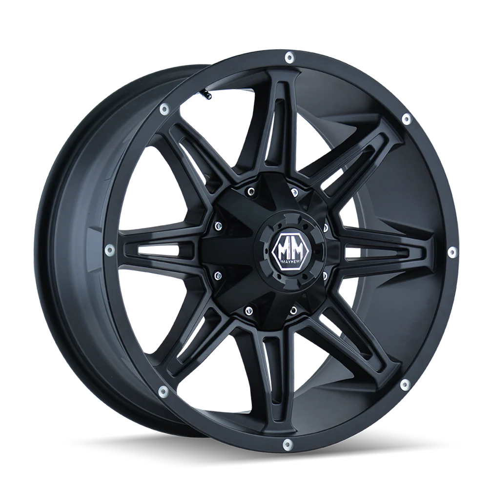 Mayhem - MAYHEM RAMPAGE 8090 MATTE BLACK 20X9 5-127/5-139.7 0MM 87MM - Image 3