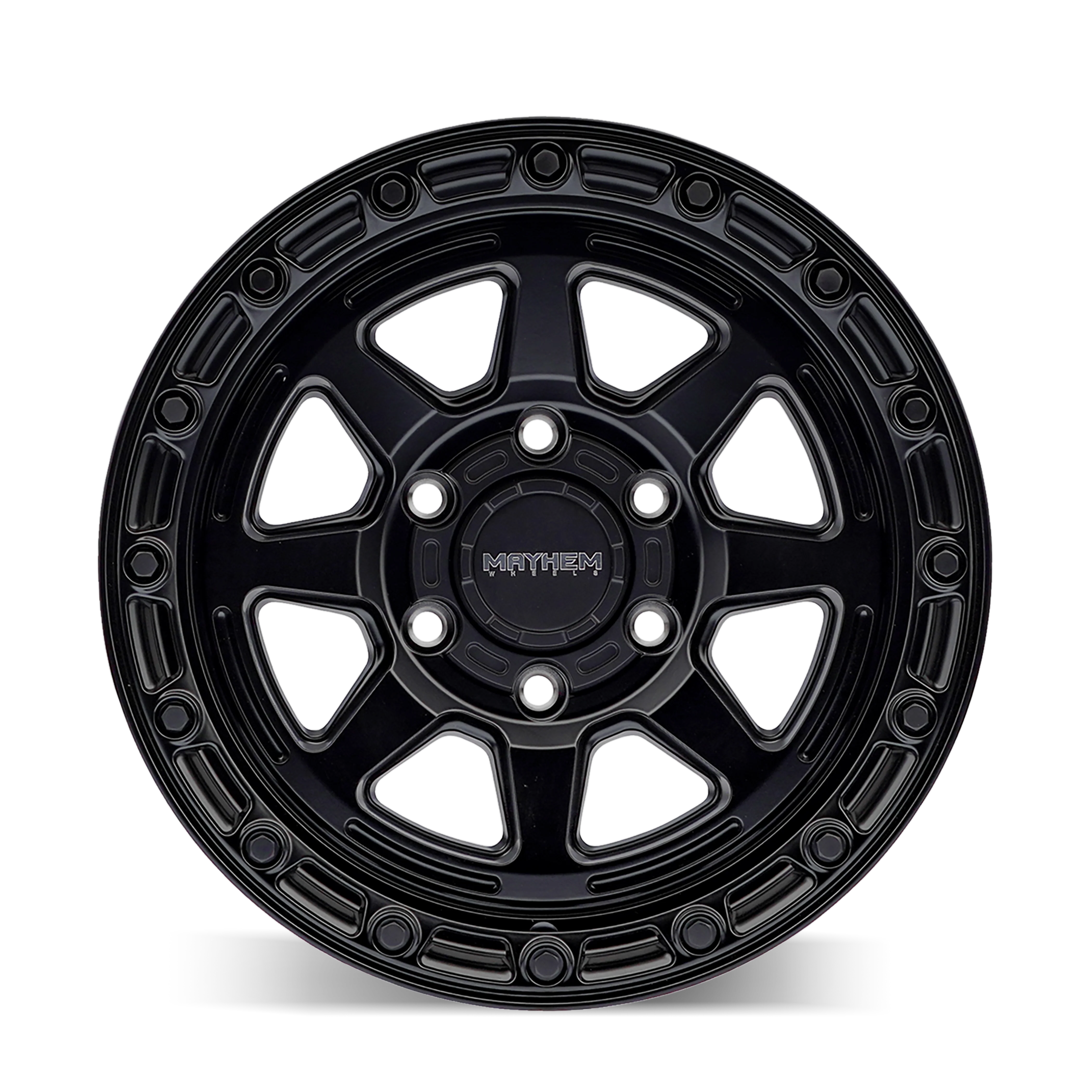 Mayhem - MAYHEM RIDGELINE 8306 SATIN BLACK 17X8.5 6-139.7 6MM 106.1MM - Image 5