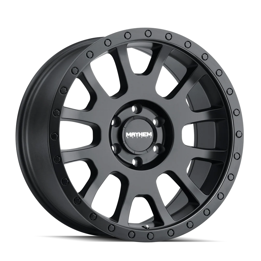 Mayhem - MAYHEM SCOUT 8302 MATTE BLACK 18X9 8-170 0MM 130.8MM - Image 4