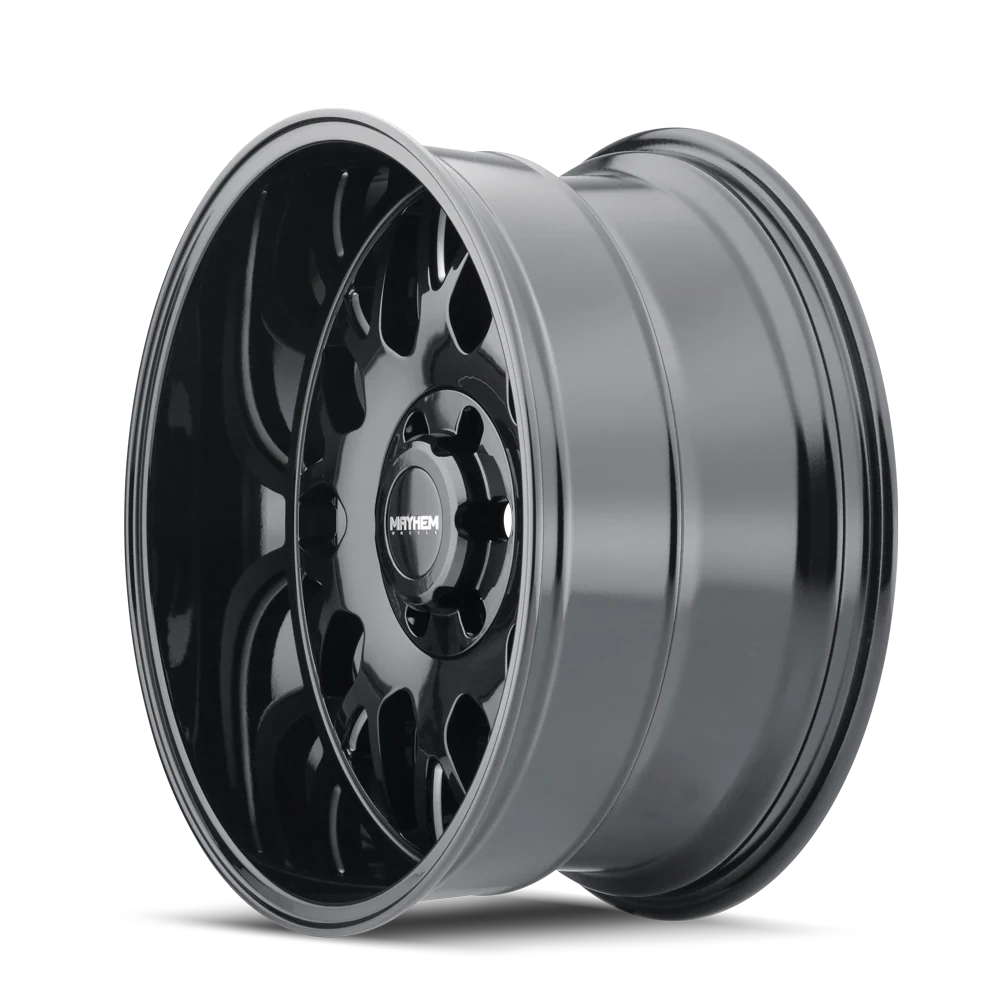 Mayhem - MAYHEM TRIPWIRE 8110 GLOSS BLACK MILLED 20X9 6-139.7 0MM 106MM - Image 2