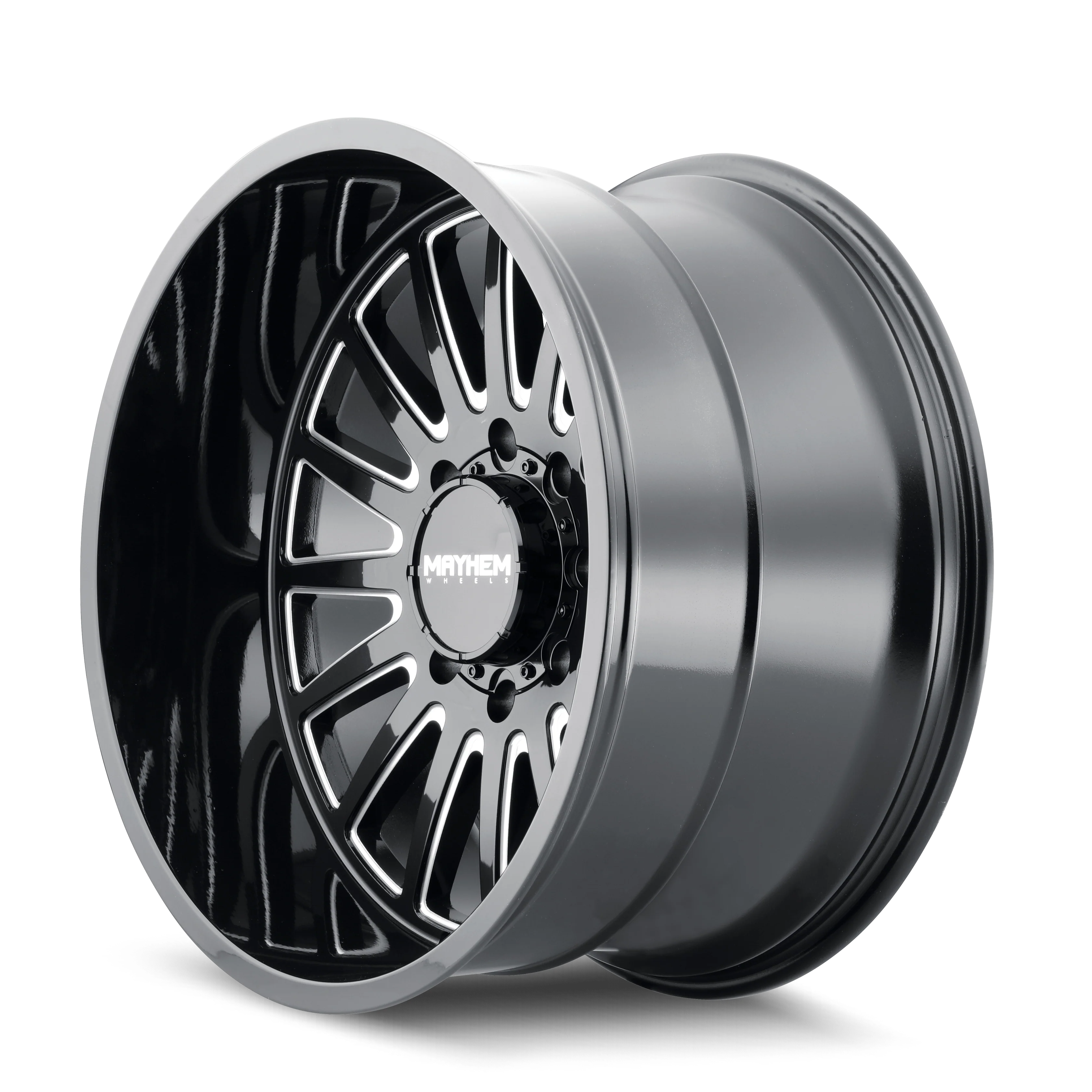 Mayhem - MAYHEM UTOPIA 8114 GLOSS BLACK MILLED 20X9 8-165.1 18MM 125.2MM - Image 2