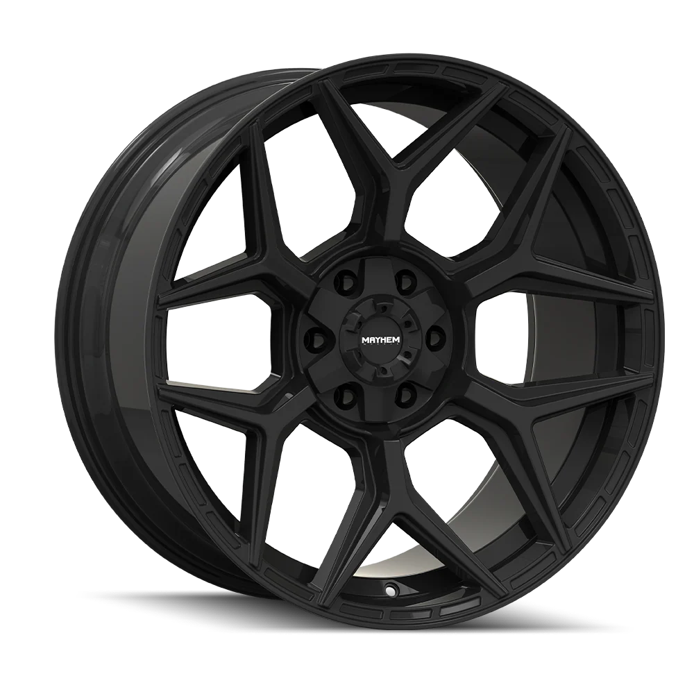 Mayhem - MAYHEM VANQUISH 8119 GLOSS BLACK 20X9 5-127/5-139.7 0MM 78.1MM