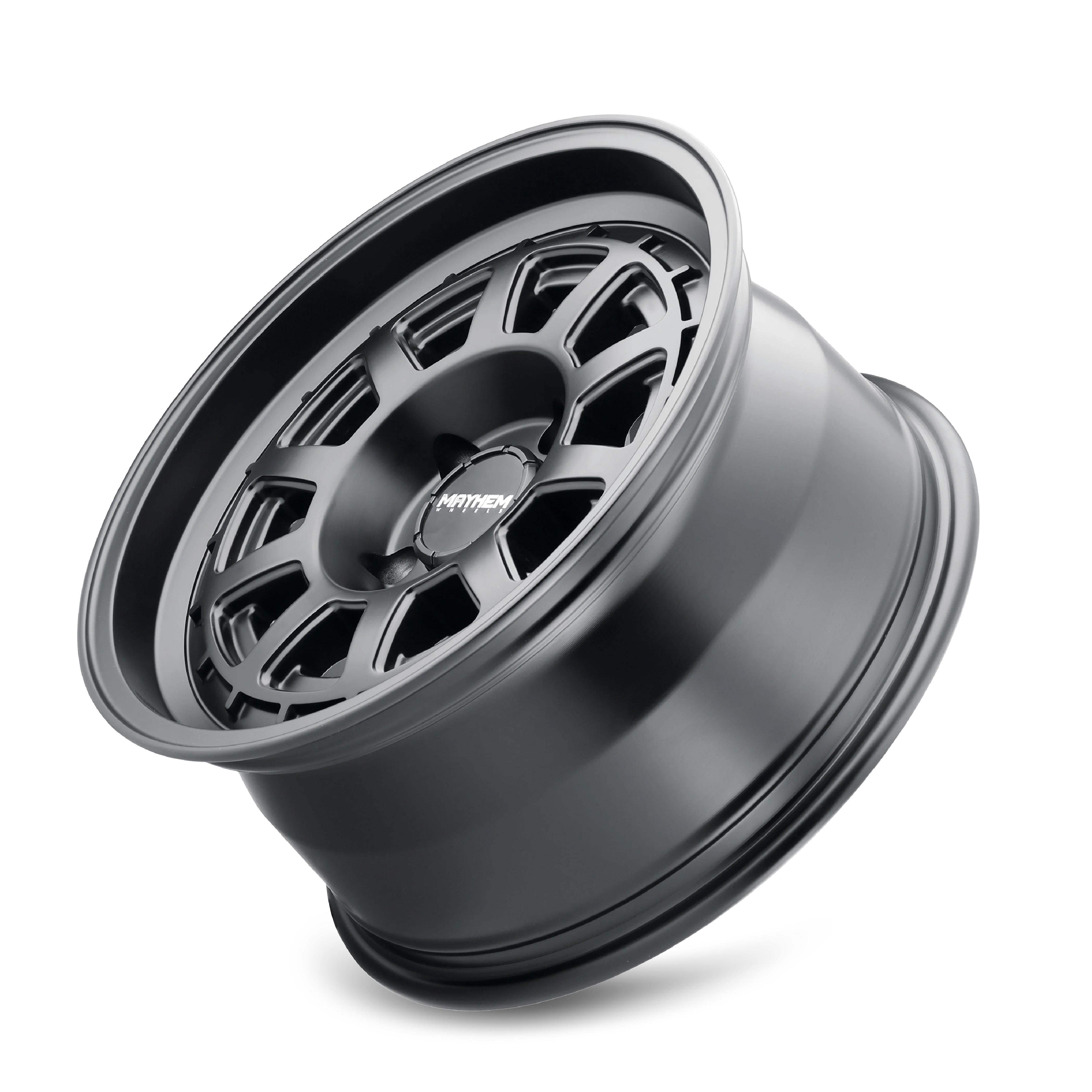 Mayhem - MAYHEM VOYAGER 8303 MATTE BLACK 17X8 5-100 38MM 56.1MM - Image 6