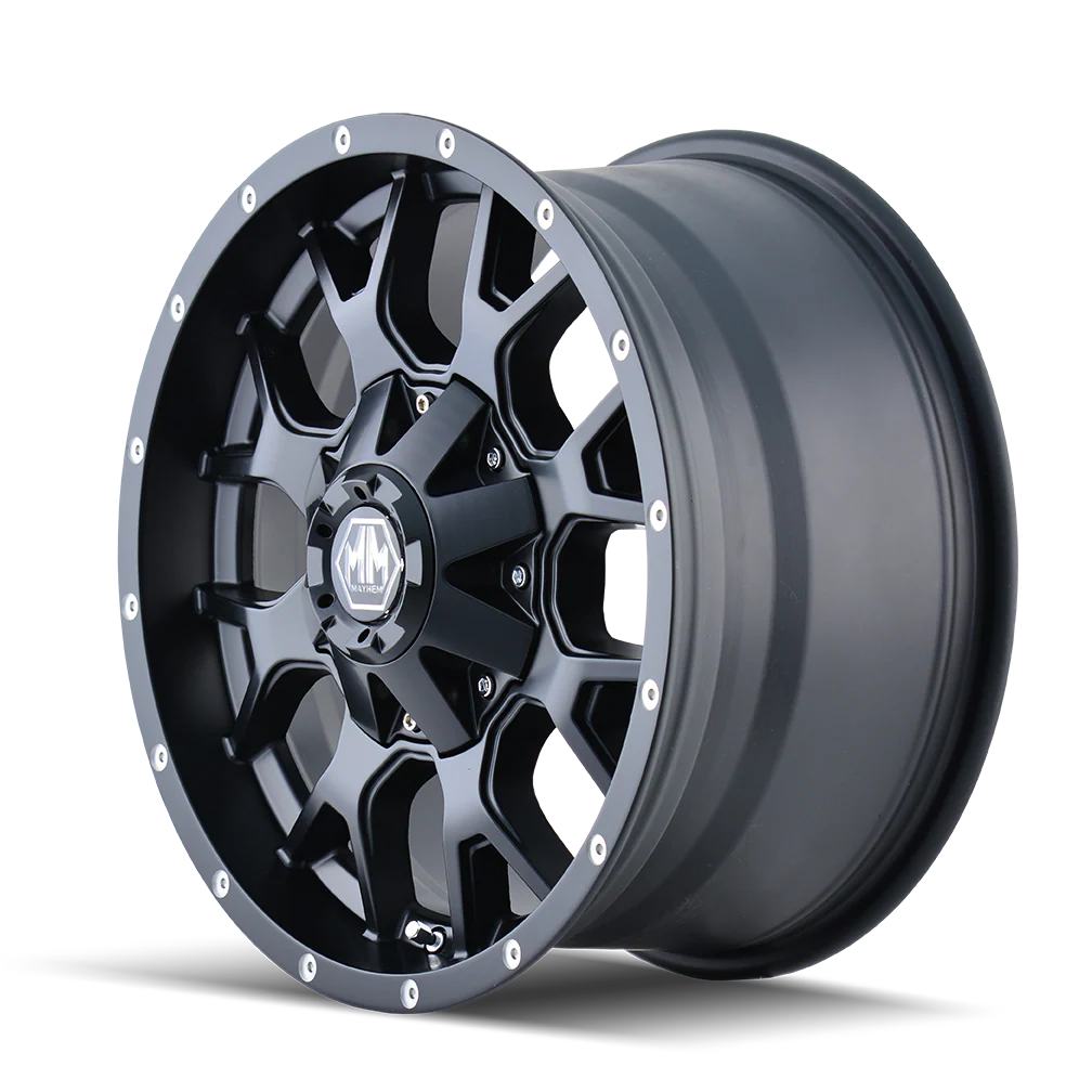 Mayhem - MAYHEM WARRIOR 8015 MATTE BLACK 20X9 5-150/5-139.7 18MM 110MM - Image 4