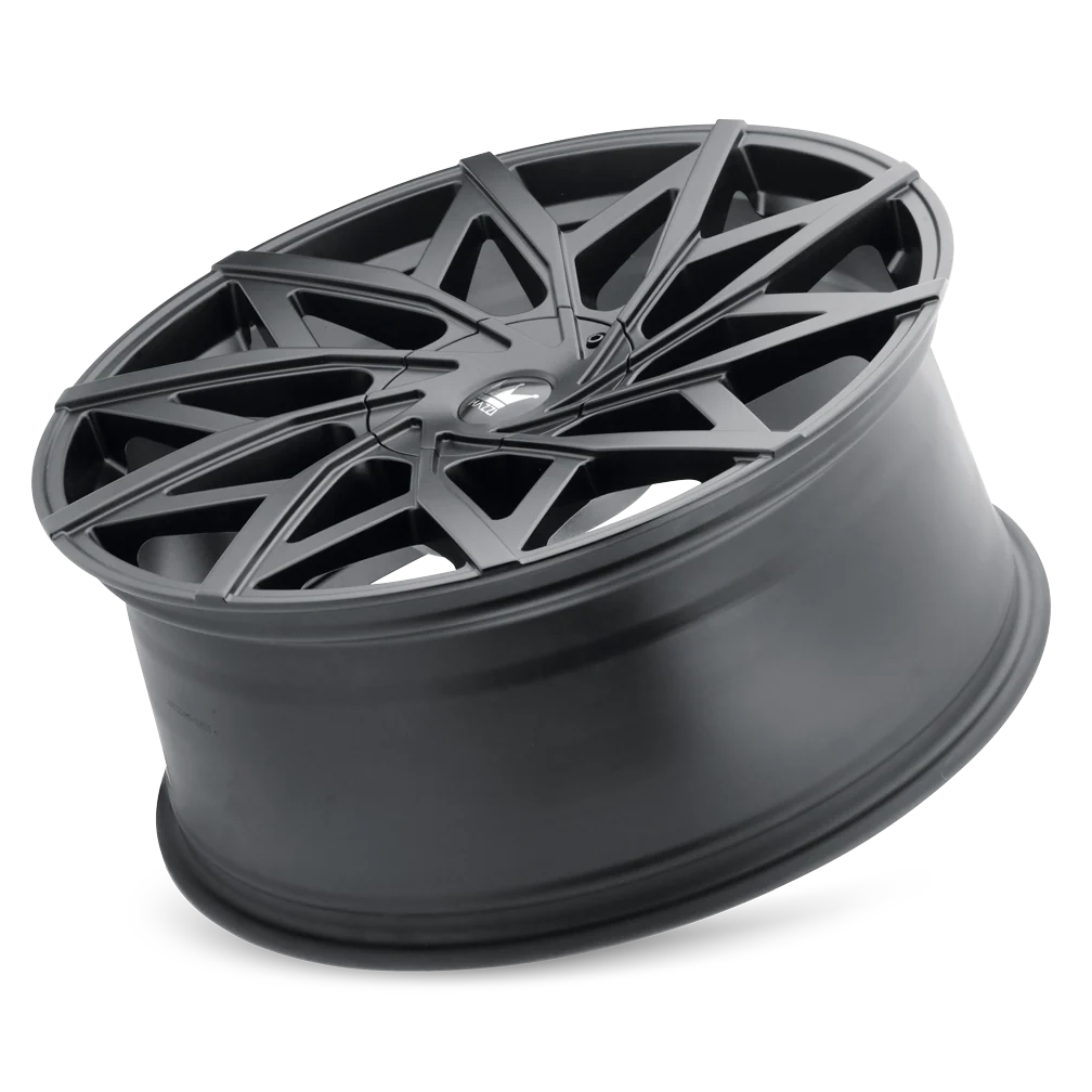 Mazzi - MAZZI BIG EASY 372 MATTE BLACK 18X8 5-112/5-120 35MM 74.1MM - Image 3
