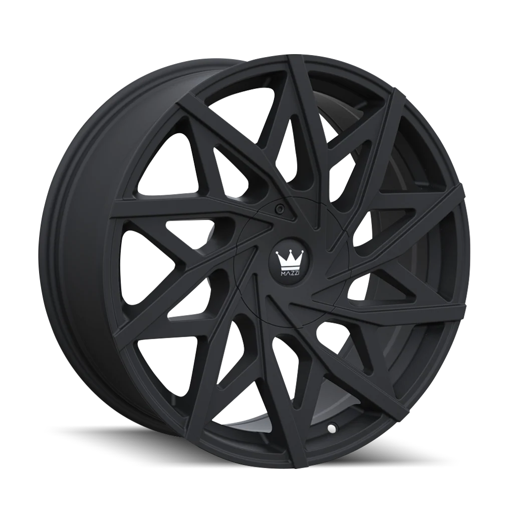 Mazzi - MAZZI BIG EASY 372 MATTE BLACK 20X8.5 6-135/6-139.7 30MM 106MM