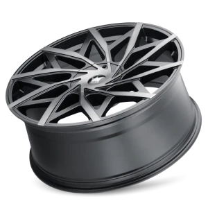 Mazzi - MAZZI BIG EASY 372 MATTE BLACK MACHINED WITH DARK 20X8.5 5-112/5-120 35MM 74.1MM - Image 3