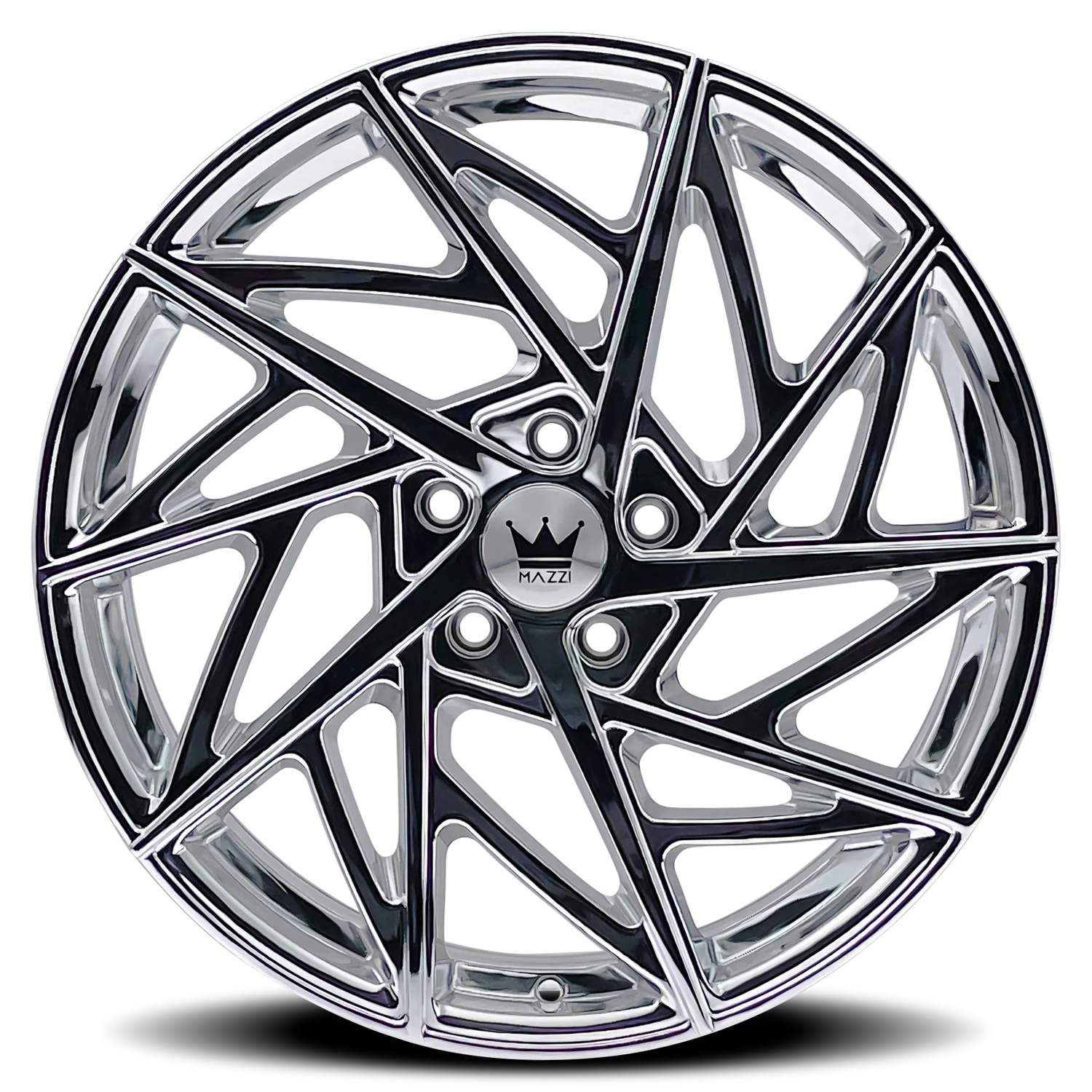 Mazzi - MAZZI FREESTYLE 377 CHROME 17X8 5-108 35MM 63.5MM - Image 3