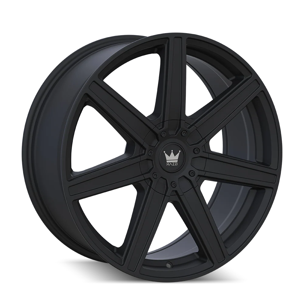 Mazzi - MAZZI LAGUNA 376 MATTE BLACK 22X8.5 5-112/5-120 38MM 74.1MM