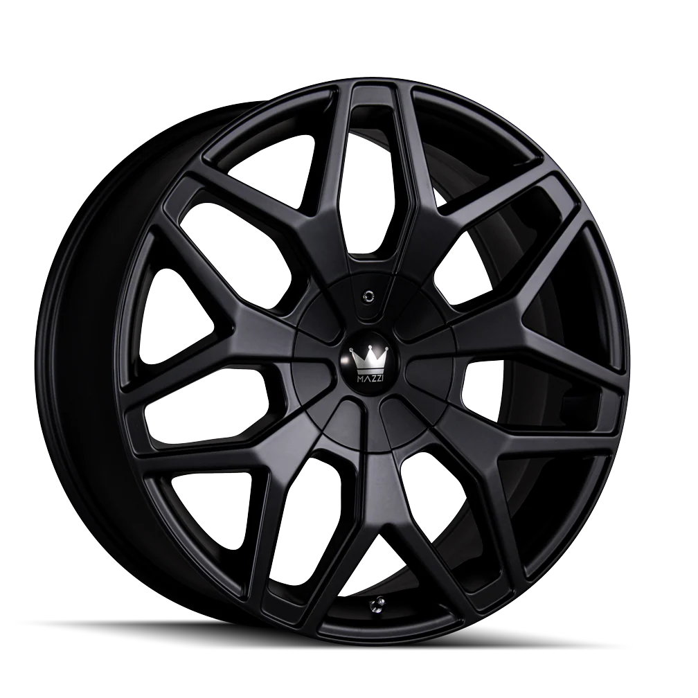 Mazzi - MAZZI PROFILE 367 MATTE BLACK 22X9.5 6-135/6-139.7 30MM 106MM