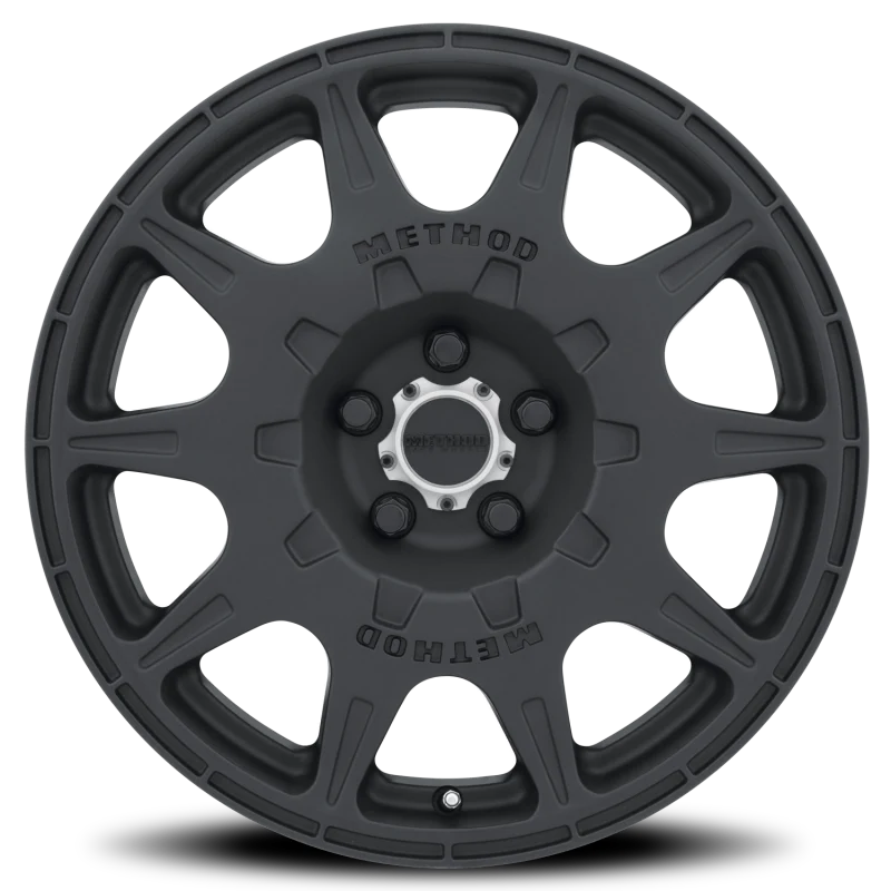 Method MR502 RALLY 17x8 +38mm Offset 5x4.5 67.1mm CB Matte Black Wheel